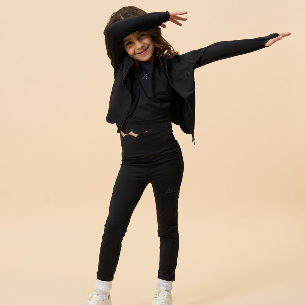 Top AZA Enfant - Noir