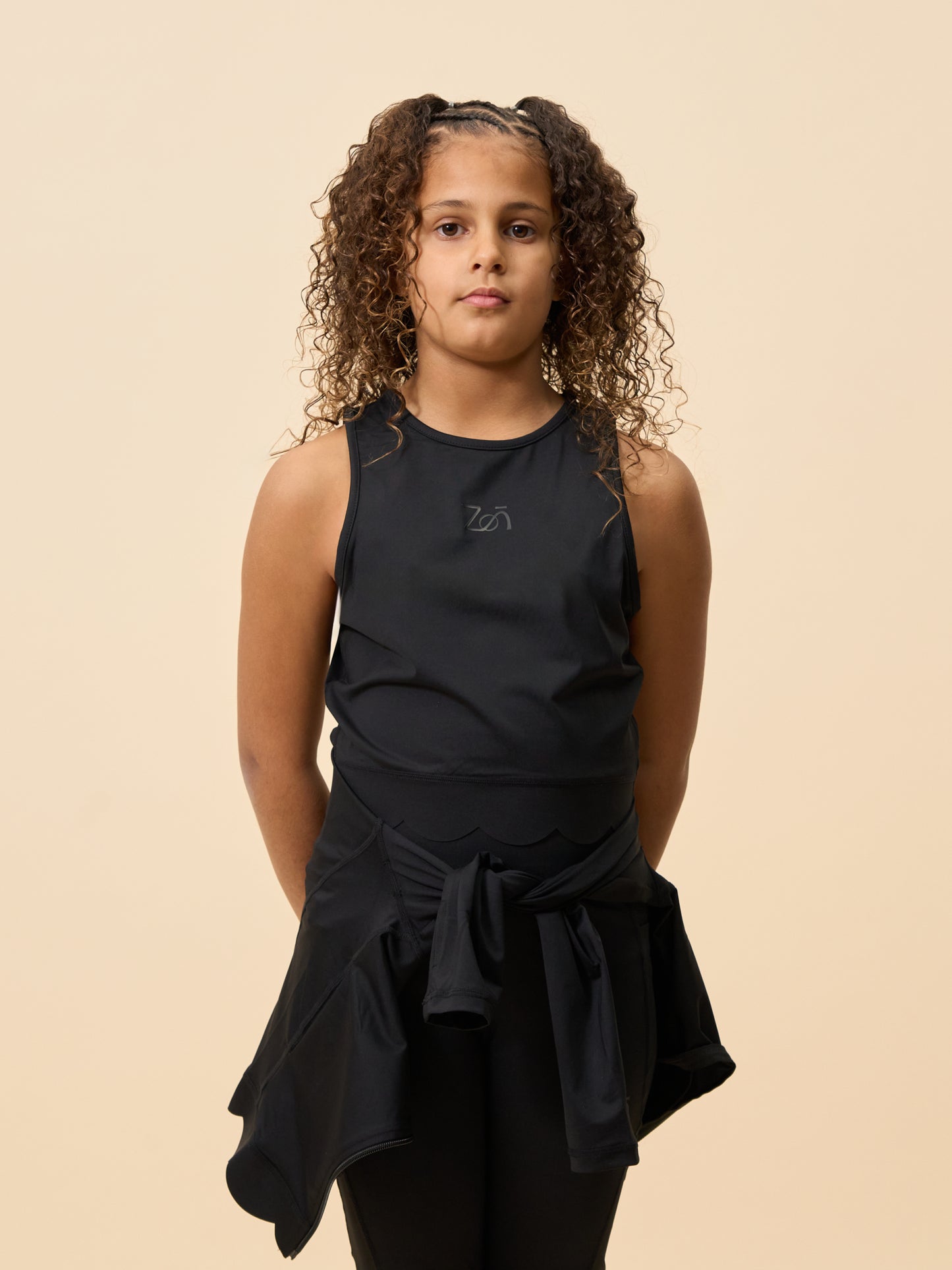 Top AZA Enfant - Noir