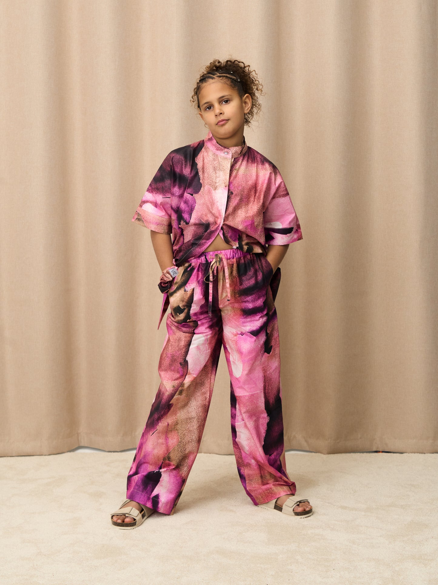 Pantalon ATEA Enfant - Rose