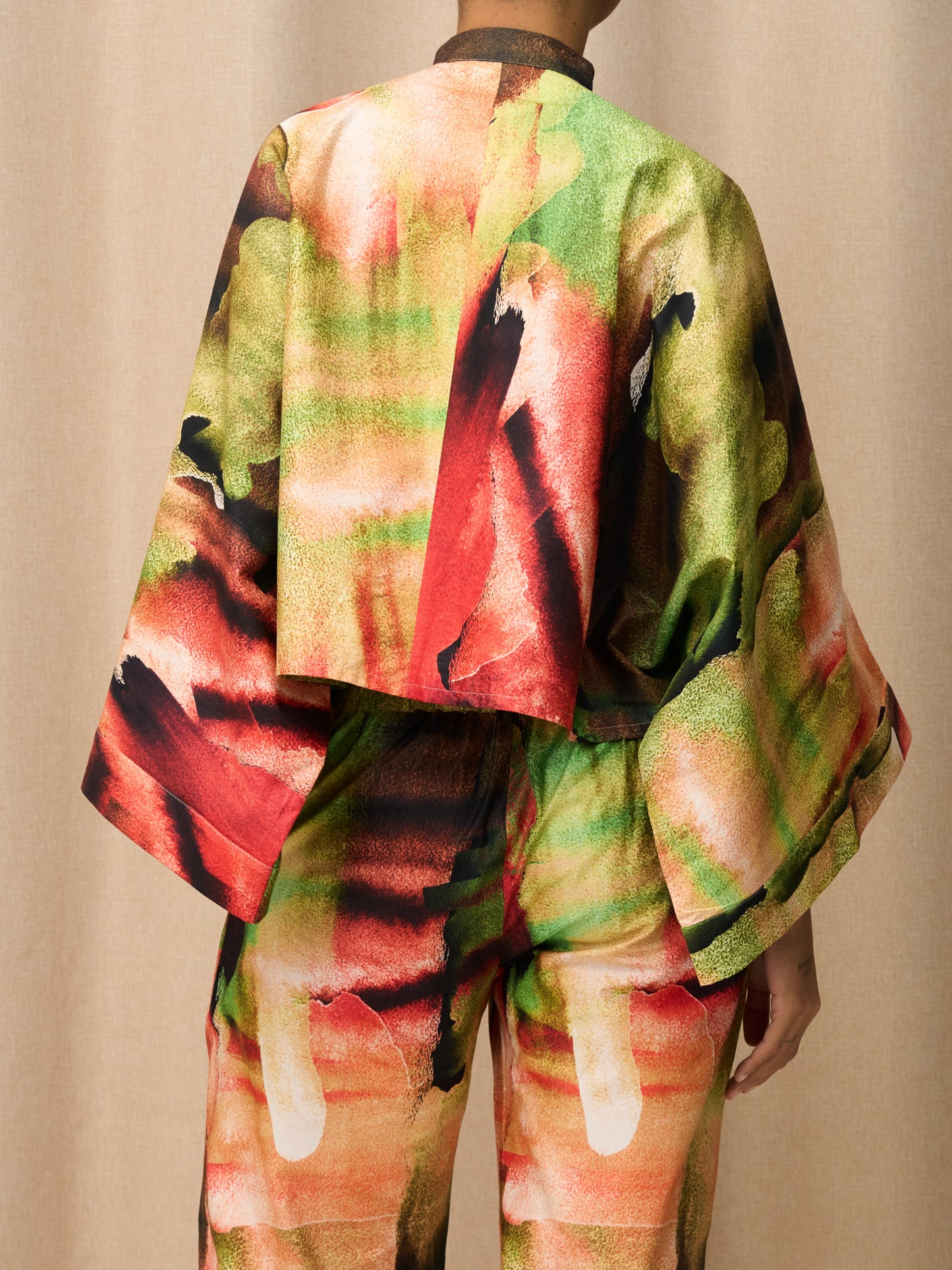 Chemise kimono NADRE - Orange