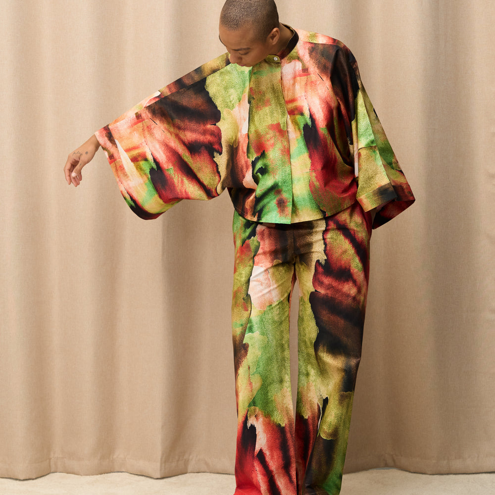 
                  
                    Chemise kimono NADRE - Orange
                  
                