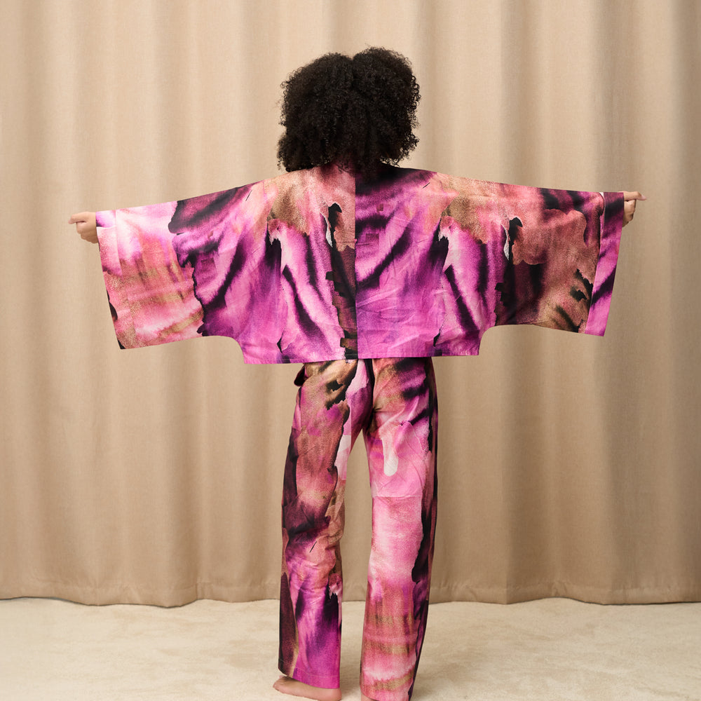 
                  
                    Chemise kimono NADRE - Rose
                  
                