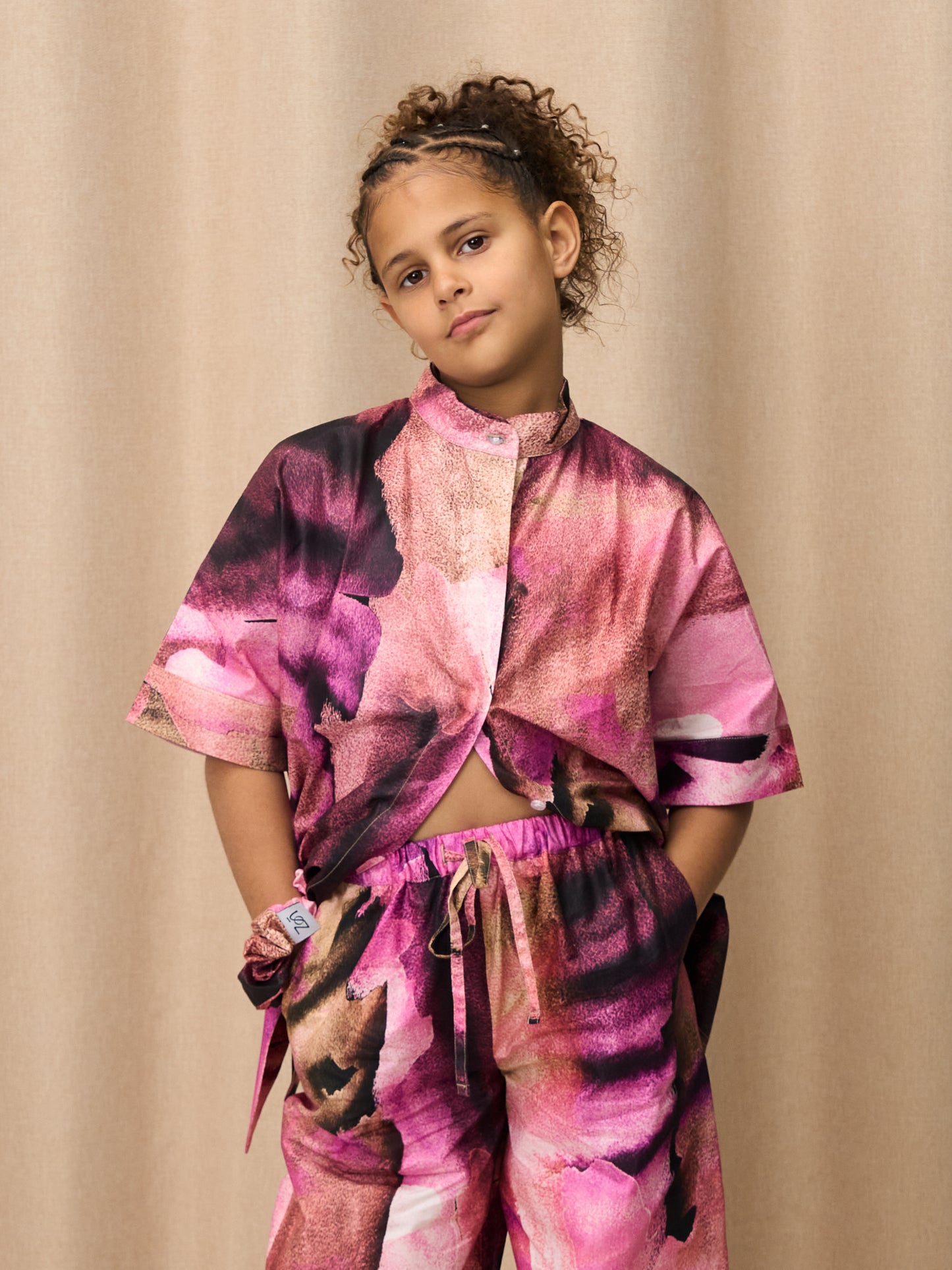 Pantalon ATEA Enfant - Rose