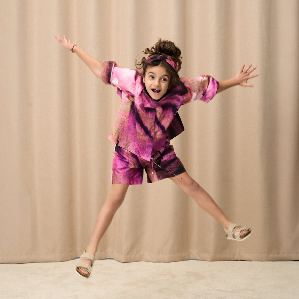 
                  
                    Chemise ASSOHOU Enfant - Rose
                  
                