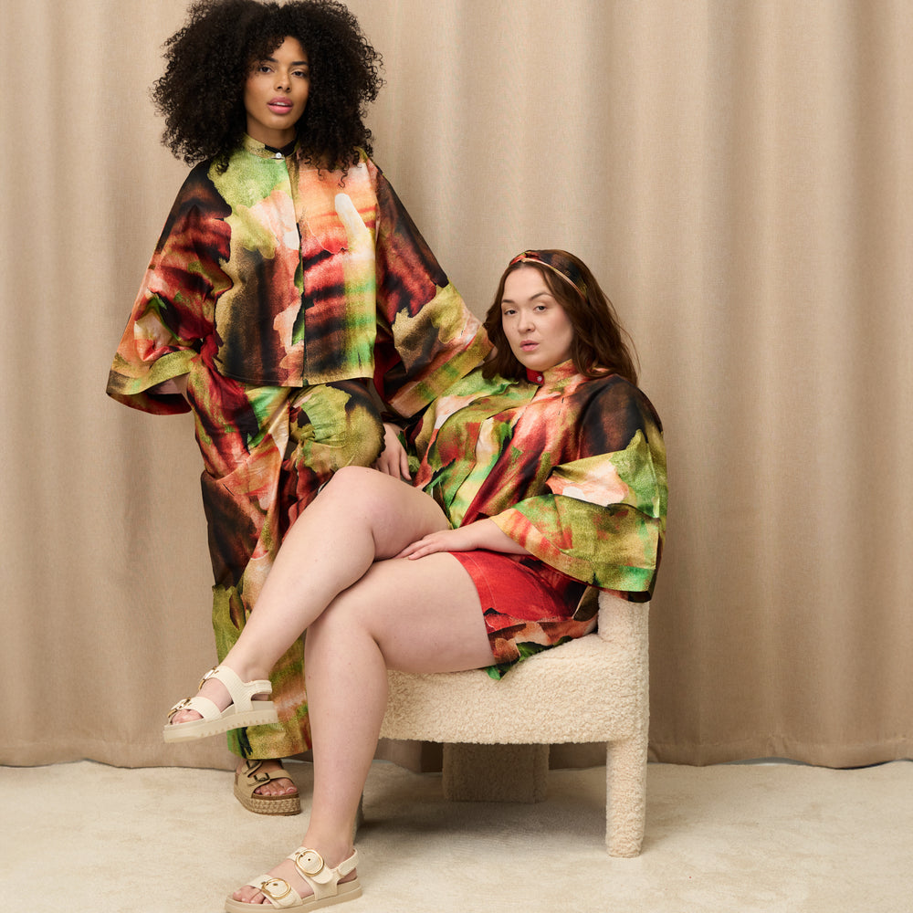 Chemise KIMONO NADRE - Orange