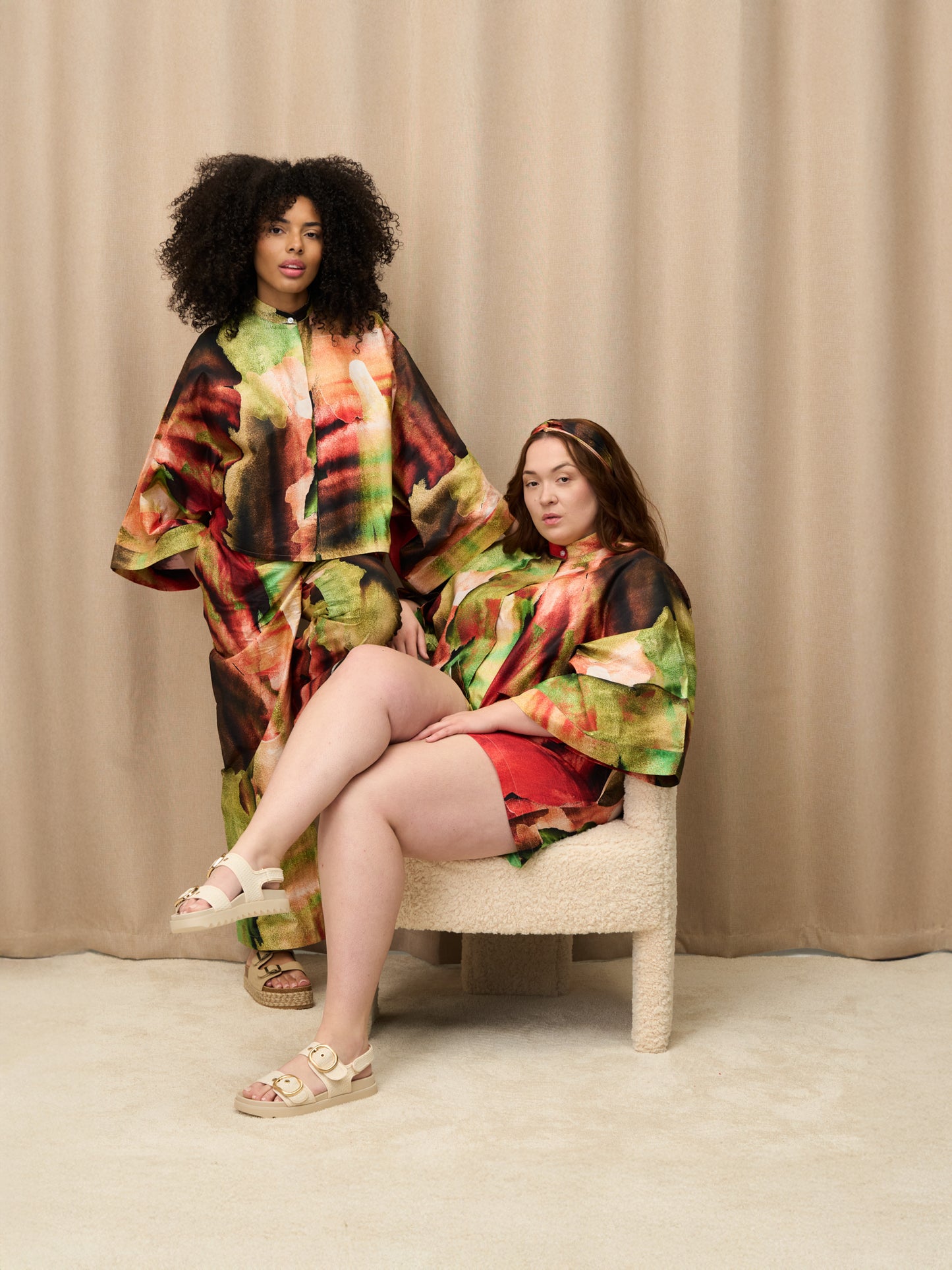 Chemise KIMONO NADRE - Orange