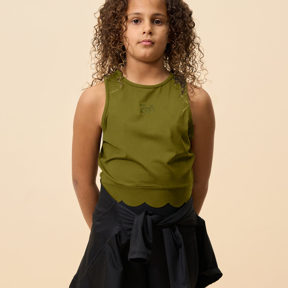 Top AZA Enfant - Kaki