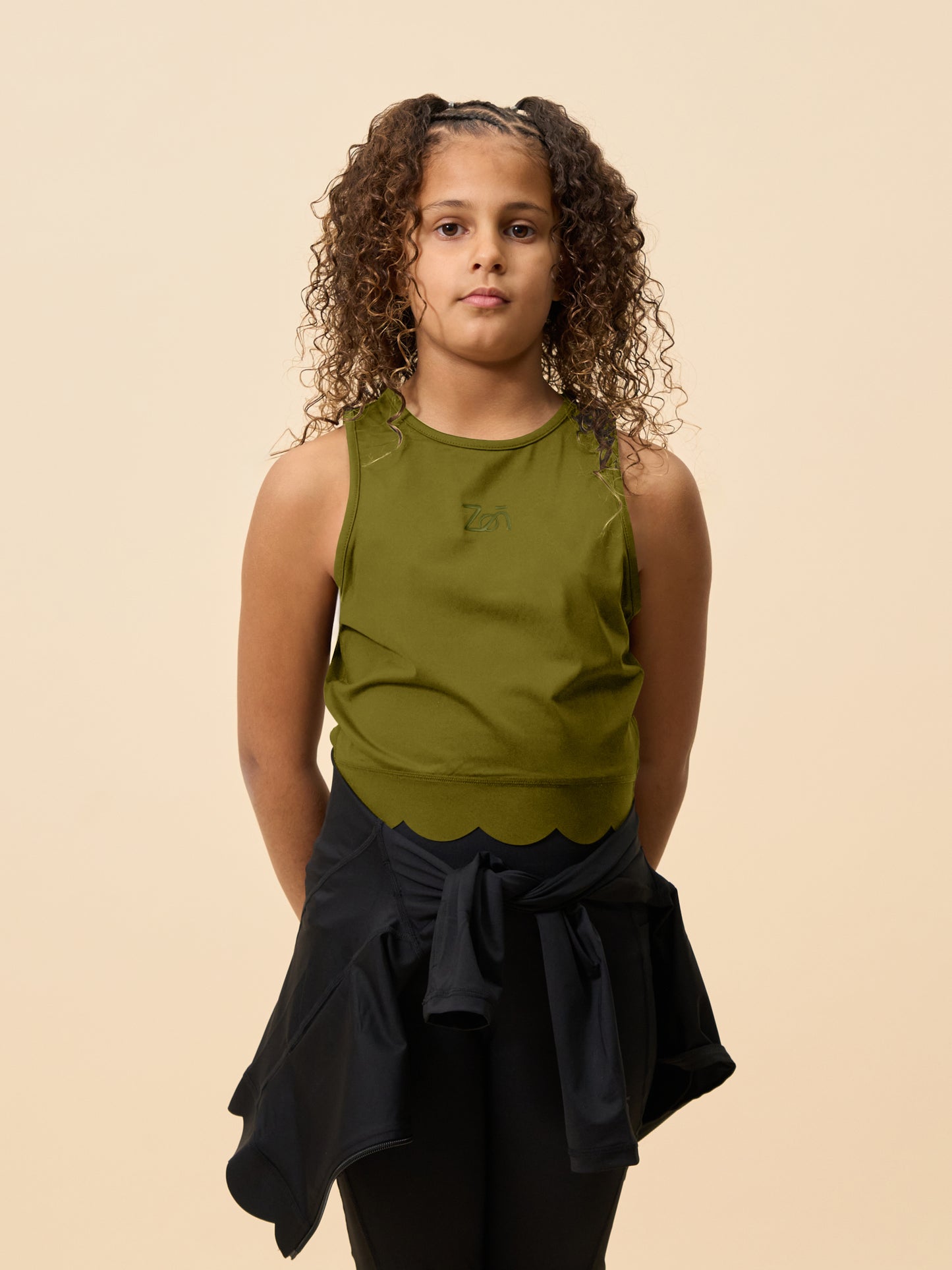 Top AZA Enfant - Kaki